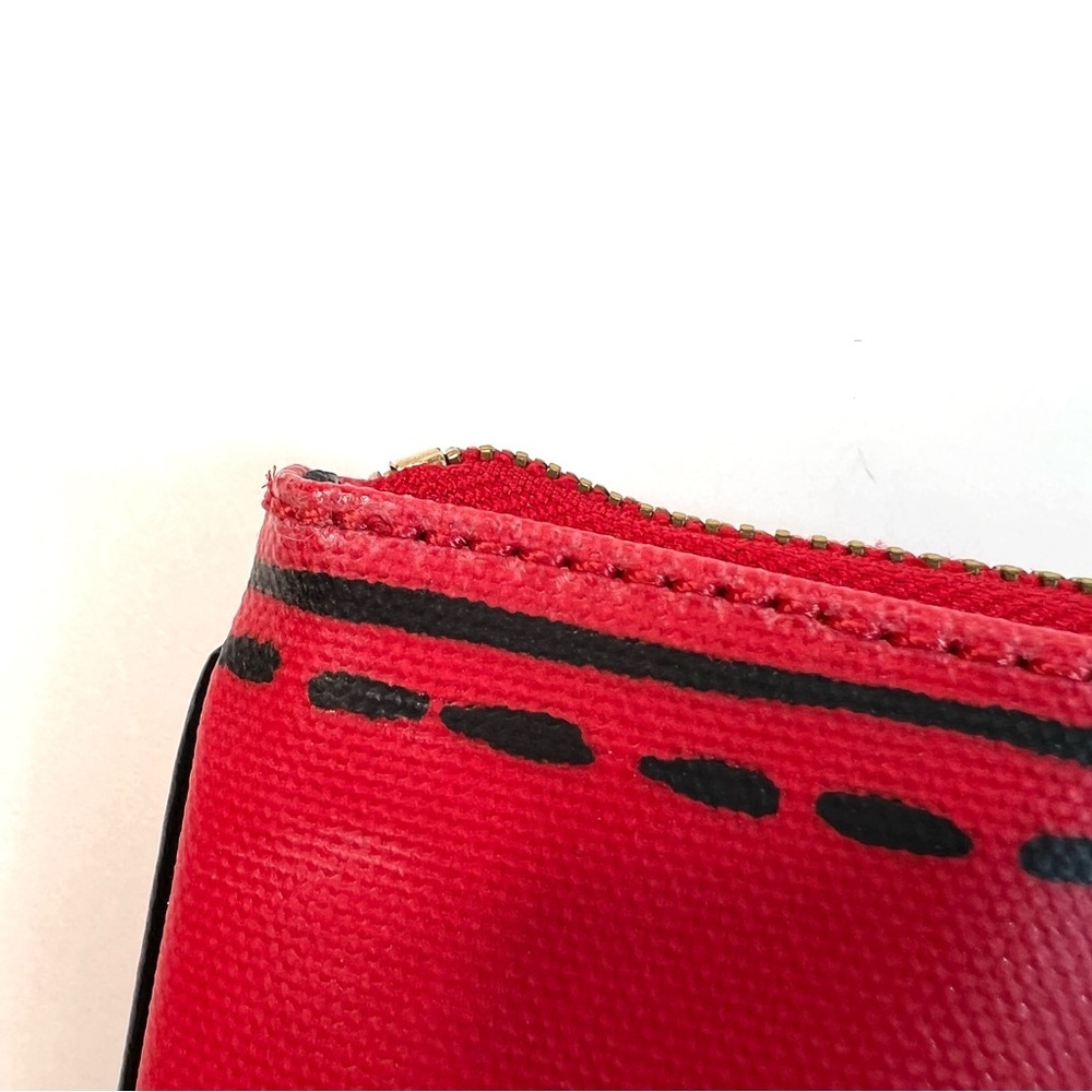 Rare Kate Spade Postmark Zipper Clutch Flat Pouch - Picture 14 of 14